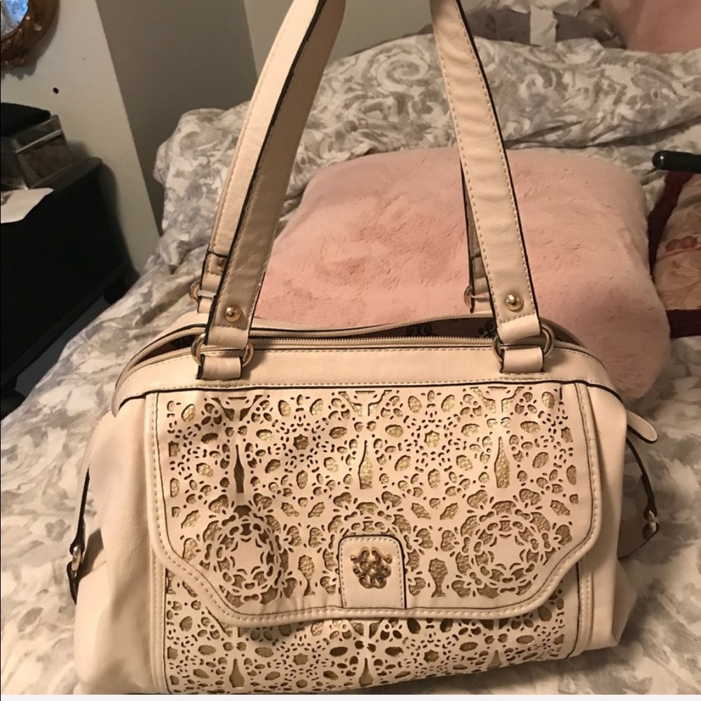Cream colored Jessica Simpson Purse